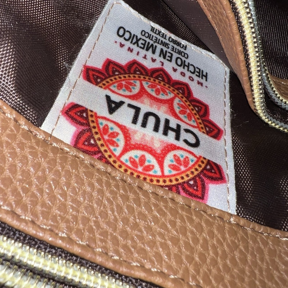 Chula Backpack Red Mandala Pattern - image 10